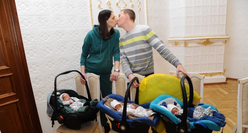 Первая тройня в 2024 году родилась в Нижегородской области 