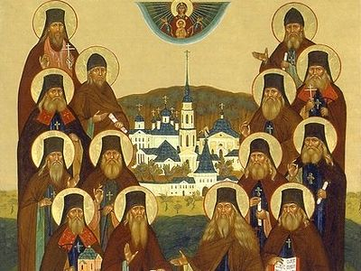 В Нижний Новгород прибудет икона Оптинских старцев с частицей святых мощей