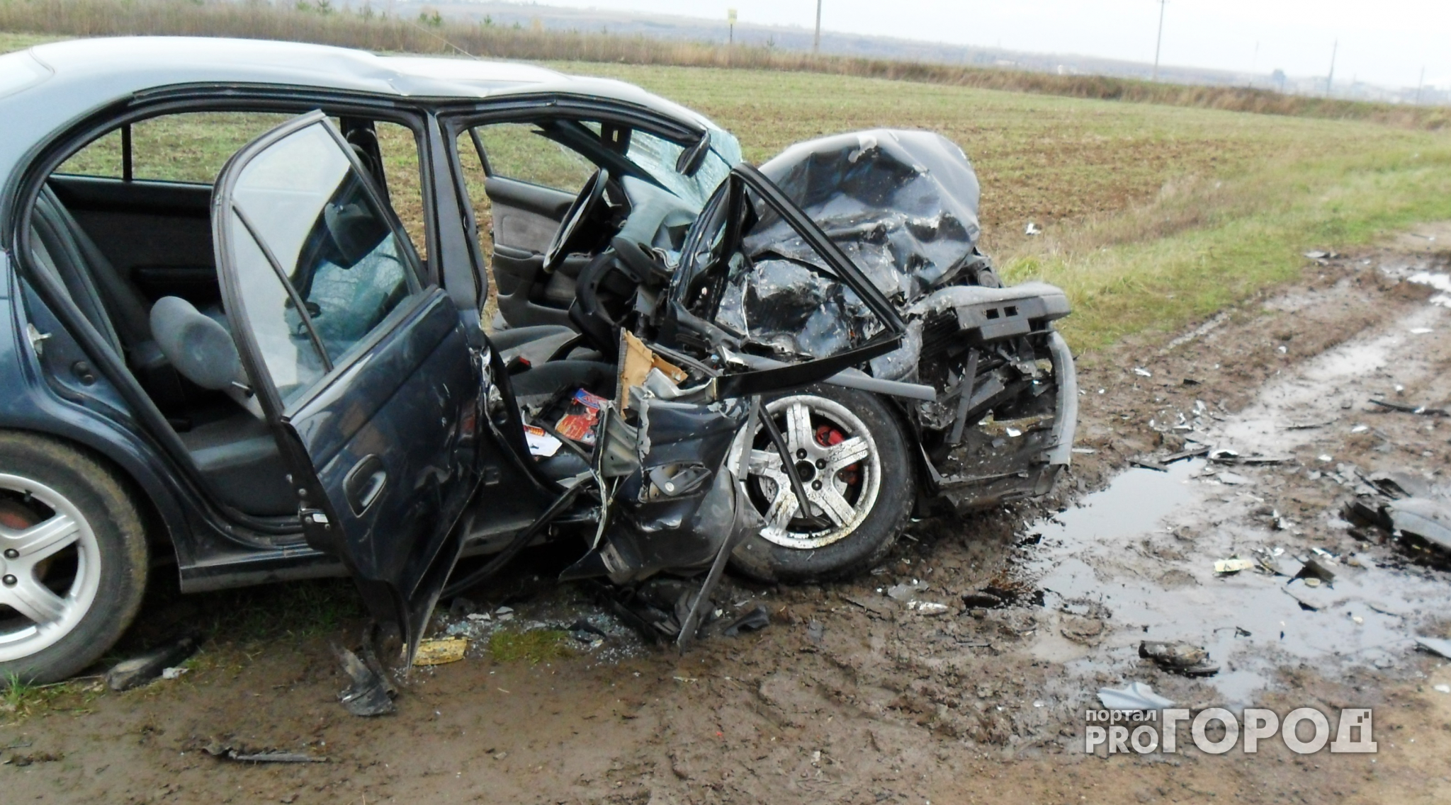 В Лысковском районе произошла авария
