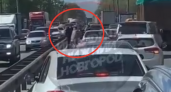 В пробке на выезде из Нижнего Новгорода подрались водители