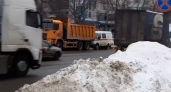 В Нижнем Новгороде столкнулись грузовик и ГАЗель