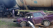 Смертельная авария на железнодорожном переезде в Кстовском районе: поезд смял семерку